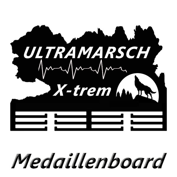 Ultramarsch Medaillenboard